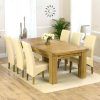 Extending Solid Oak Dining Tables (Photo 11 of 25)