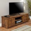 Rustic Oak 3 Beam Tv Stand With 2 Shelves | Simply Rustic Oak for Newest Rustic Oak Tv Stands (Photo 3743 of 7825)