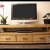 Ethnicraft Shadow Oak Tv Unit | Solid Wood Furniture in Current Oak Tv Cabinets (Photo 4026 of 7825)