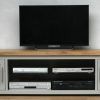 Racks Jrl1650S Gloss Black Extra Wide Tv Cabinet pertaining to Most Current Wide Tv Cabinets (Photo 3980 of 7825)