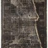 Chicago Map Wall Art (Photo 6 of 20)