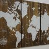 World Map Wood Wall Art (Photo 9 of 20)