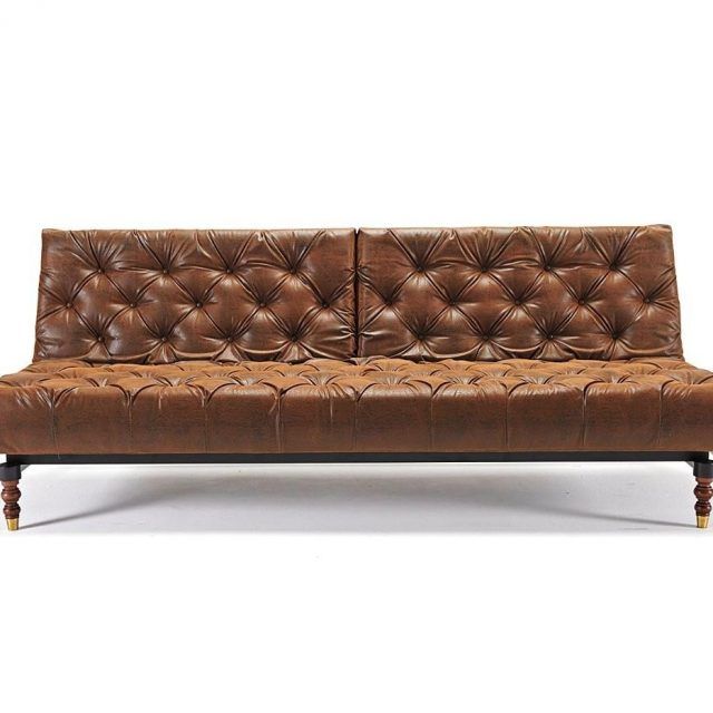 Top 20 of Vintage Leather Sofa Beds