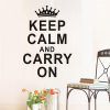 Keep Calm and Carry on Wall Art (Photo 8 of 20)