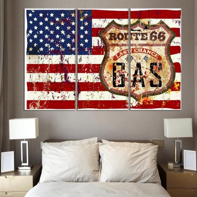 The 20 Best Collection of Red White and Blue Wall Art