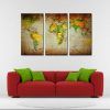 Abstract Map Wall Art (Photo 13 of 20)