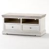 White Wood Tv Stands (Photo 4 of 20)