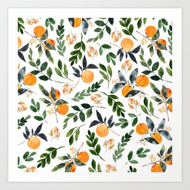 15 Best Orange Grove Wall Art