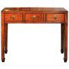 Orange Inlay Console Tables (Photo 1 of 25)