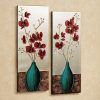 Teal Flower Canvas Wall Art (Photo 18 of 20)