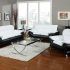 2024 Popular Black and White Sofas and Loveseats