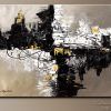 Black and Gold Abstract Wall Art (Photo 1 of 20)