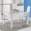 High Gloss White Extending Dining Tables (Photo 13 of 25)