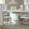 White Gloss Dining Room Furniture (Photo 20 of 25)
