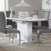 White Gloss Dining Tables Sets (Photo 16 of 25)