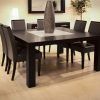 Dark Wood Square Dining Tables (Photo 3 of 25)