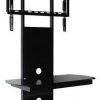 61 Best Black Glass Tv Stands Images On Pinterest | Cable intended for Best and Newest Cheap Cantilever Tv Stands (Photo 3286 of 7825)