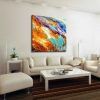 Abstract Oversized Canvas Wall Art (Photo 9 of 15)