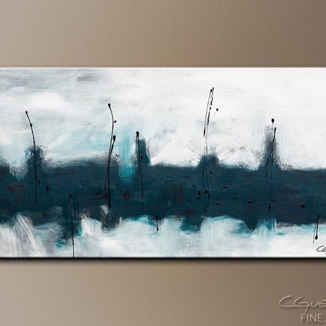 Top 20 of Blue Abstract Wall Art