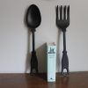 Wooden Fork and Spoon Wall Art (Photo 6 of 20)