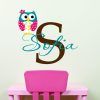 Owl Wall Art Stickers (Photo 5 of 20)