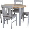 Extendable Dining Table and 4 Chairs (Photo 16 of 25)