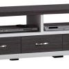 Black Tv Stands With Drawers (Photo 7 of 20)