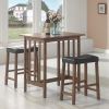 Bedfo 3 Piece Dining Sets (Photo 10 of 25)