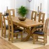 Oak Extendable Dining Tables and Chairs (Photo 16 of 25)