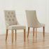 25 The Best Oak Fabric Dining Chairs