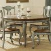 Laurent 5 Piece Round Dining Sets With Wood Chairs (Photo 23 of 25)