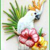 Parrot Tropical Wall Art (Photo 8 of 15)