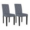 Button Back Dining Chairs (Photo 8 of 25)