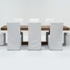 Palazzo 7 Piece Dining Sets With Pearson White Side Chairs (Photo 1 of 25)