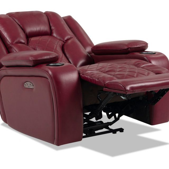 15 Best Ideas Panther Fire Leather Dual Power Reclining Sofas