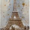 Eiffel Tower Canvas Wall Art (Photo 14 of 15)