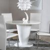 White High Gloss Dining Tables and 4 Chairs (Photo 20 of 25)
