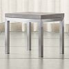 Parsons Walnut Top & Dark Steel Base 48X16 Console Tables (Photo 14 of 15)