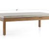 Parsons Travertine Top & Elm Base 48X16 Console Tables (Photo 10 of 25)