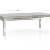 Parsons White Marble Top & Brass Base 48X16 Console Tables (Photo 15 of 25)
