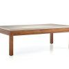 Parsons Walnut Top & Elm Base 48X16 Console Tables (Photo 13 of 25)
