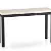 Parsons Concrete Top & Dark Steel Base 48X16 Console Tables (Photo 1 of 25)