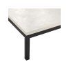 Parsons White Marble Top & Dark Steel Base 48X16 Console Tables (Photo 7 of 25)
