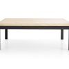 Parsons Travertine Top & Elm Base 48X16 Console Tables (Photo 24 of 25)