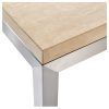 Parsons Travertine Top & Stainless Steel Base 48X16 Console Tables (Photo 11 of 25)