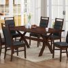 Caira 7 Piece Rectangular Dining Sets With Upholstered Side Chairs (Photo 17 of 25)