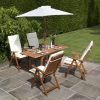 Garden Dining Tables and Chairs (Photo 12 of 25)