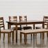 Top 25 of Combs 7 Piece Dining Sets with  Mindy Slipcovered Chairs