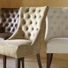 Ivory Leather Dining Chairs (Photo 8 of 25)