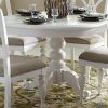 White Circle Dining Tables (Photo 7 of 25)